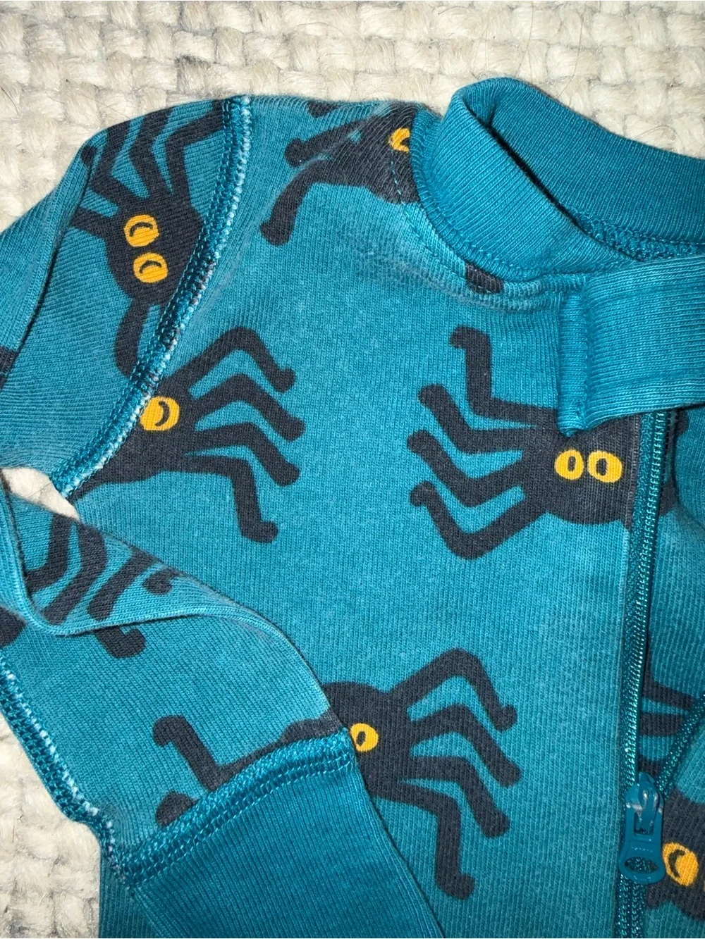 Hanna Andersson Spider long sleeve onesie